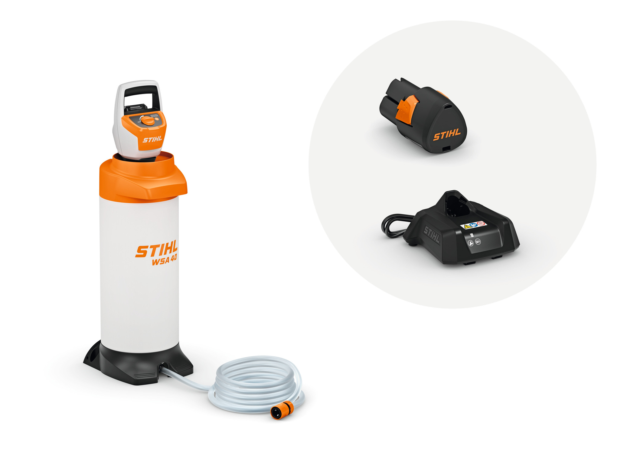 WSA 40 with AS 2 battery and AL 1 charger