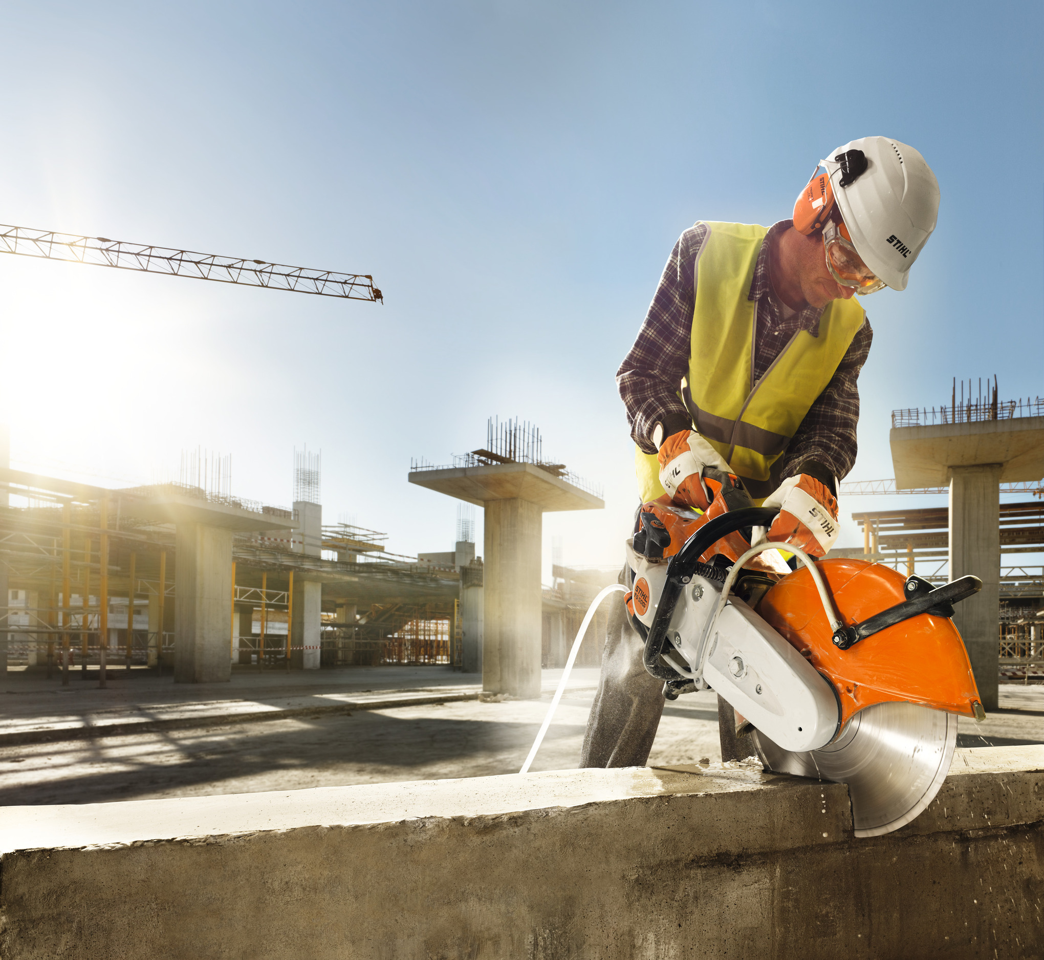 TS 500i Petrol Concrete Saw