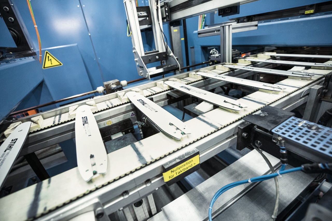  Bar production at a STIHL plant