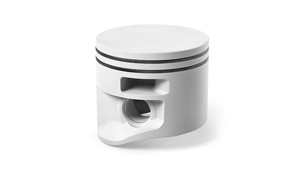 Product image of a magnesium piston