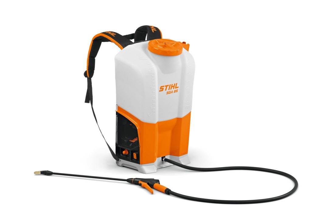 STIHL SG 51 mistblower on a white background
