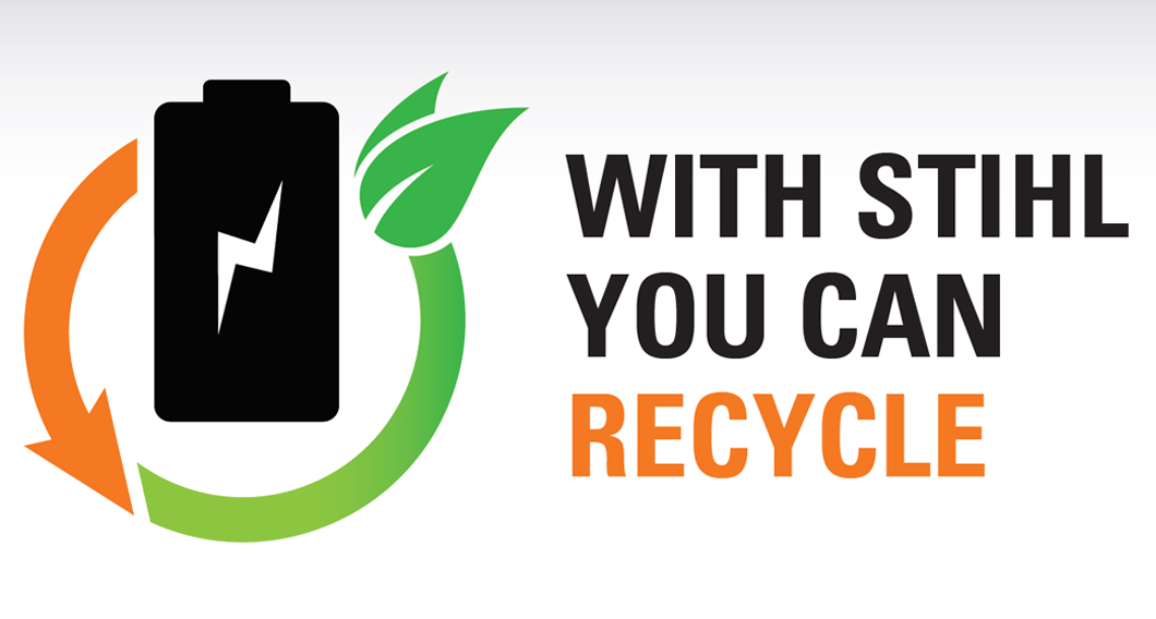 STIHL SHOP battery recylce program